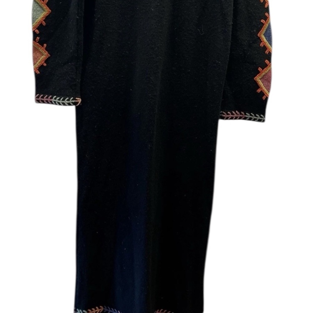Double D Ranch extremely embellished embroidered ankle length jacket - Picture 4 of 11